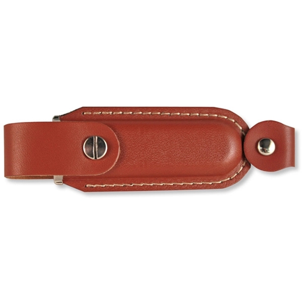 Executive Leather Web Key - Free 3 Color Print, Free 100... from ASI 93131 US Flash & Technologies LLC / U S Flash & Technologies LLC