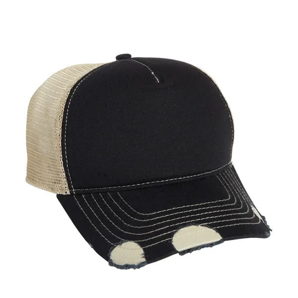 Trucker cap made of cotton twill with mesh back. Blank Product.... from ASI 89380 Staton Corporate and Casual / Staton®