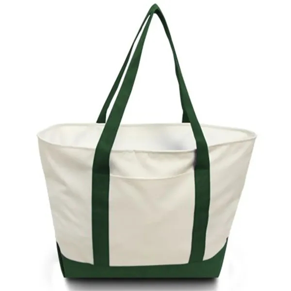 Giant zipper boat tote. 600 denier polyester. 22.5" x 16" x... from ASI 89380 Staton Corporate and Casual