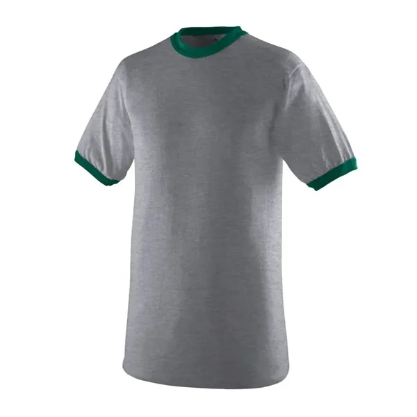 Crew neck ringer t-shirt with contrasting color neck and sleeve trim;... from ASI 89380 Staton Corporate and Casual / Staton®