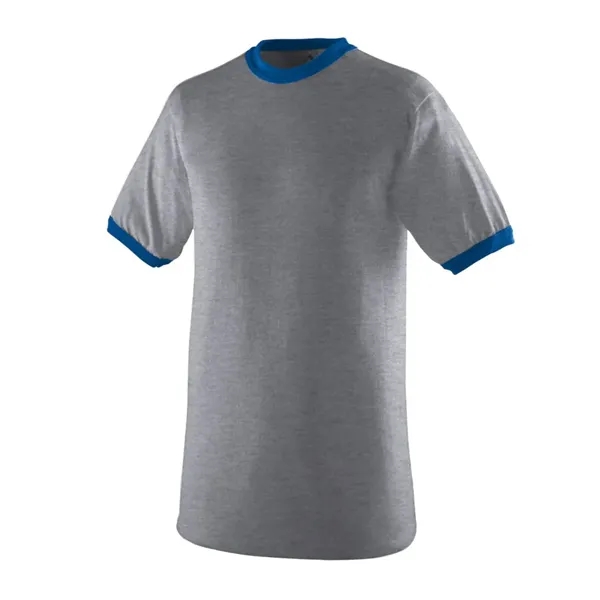 Crew neck ringer t-shirt with contrasting color neck and sleeve trim;... from ASI 89380 Staton Corporate and Casual / Staton®