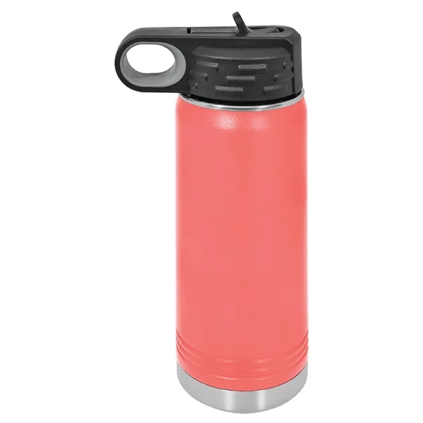 Polar Camel 20oz Stainless Steel Water Bottle. Screw on lid with... from ASI 74601 Calico