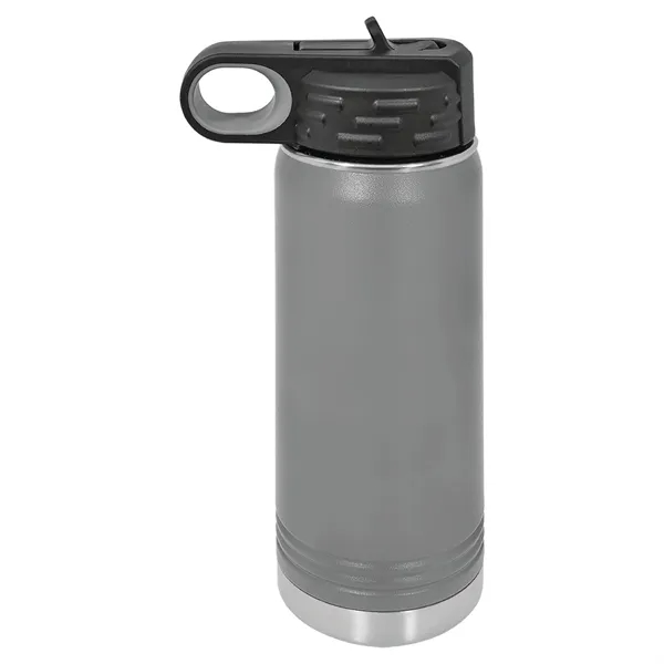Polar Camel 20oz Stainless Steel Water Bottle. Screw on lid with... from ASI 74601 Calico