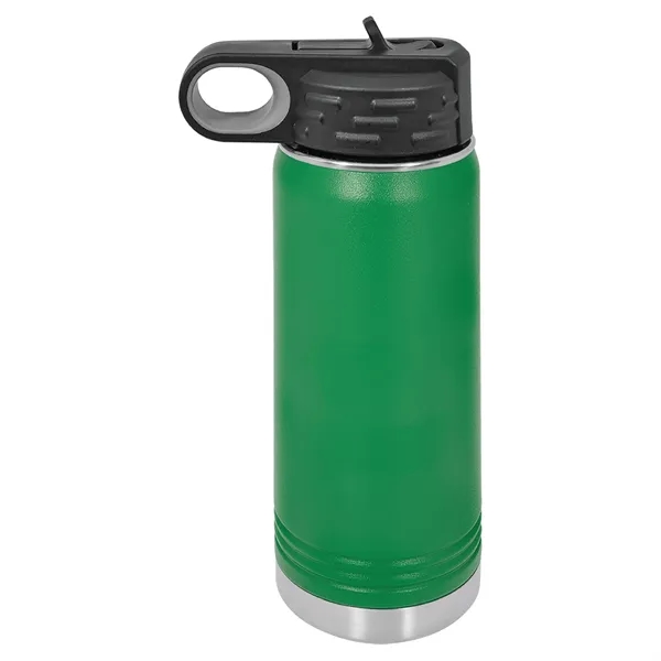 Polar Camel 20oz Stainless Steel Water Bottle. Screw on lid with... from ASI 74601 Calico