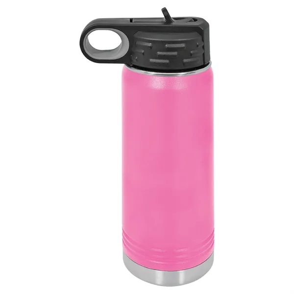 Polar Camel 20oz Stainless Steel Water Bottle. Screw on lid with... from ASI 74601 Calico