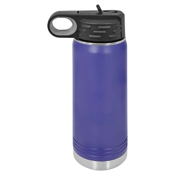 Polar Camel 20oz Stainless Steel Water Bottle. Screw on lid with... from ASI 74601 Calico