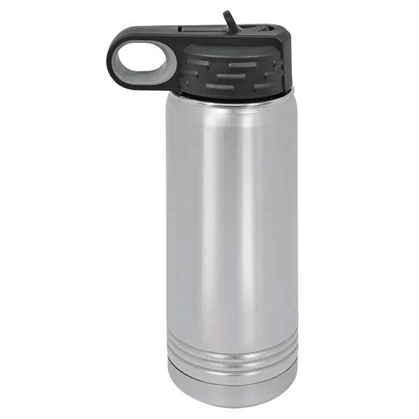 Polar Camel 20oz Stainless Steel Water Bottle. Screw on lid with... from ASI 74601 Calico