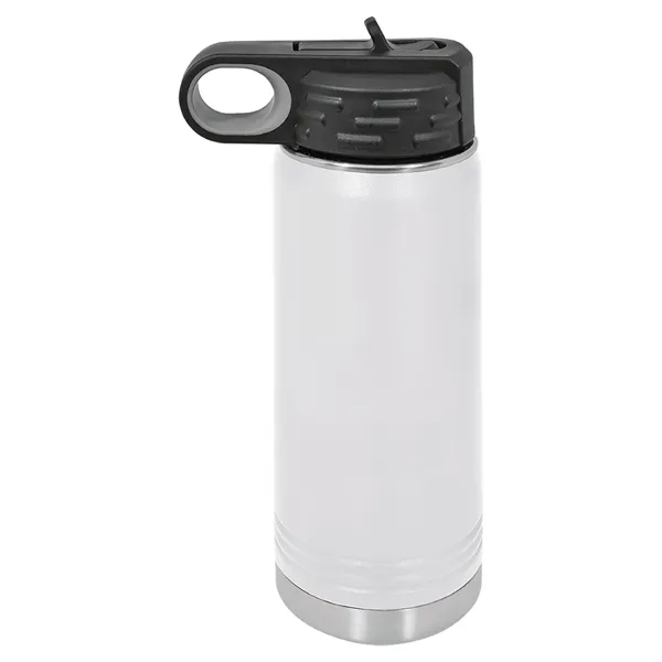 Polar Camel 20oz Stainless Steel Water Bottle. Screw on lid with... from ASI 74601 Calico