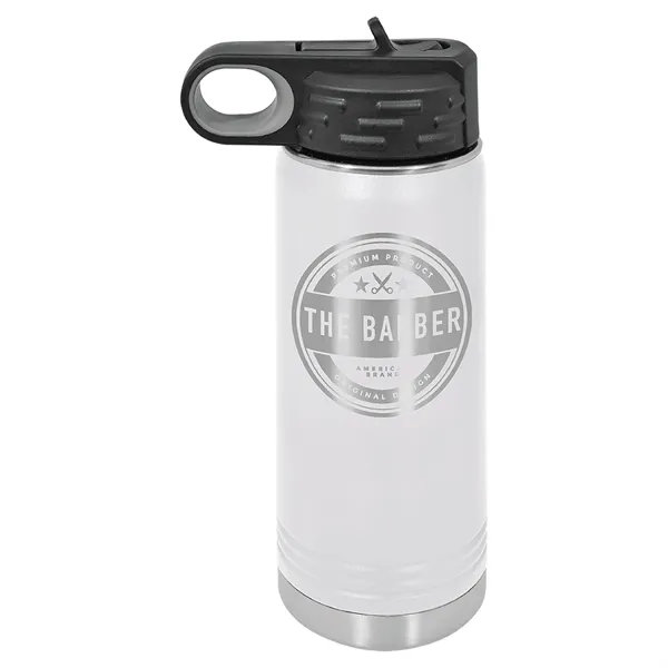 Polar Camel 20oz Stainless Steel Water Bottle. Screw on lid with... from ASI 74601 Calico