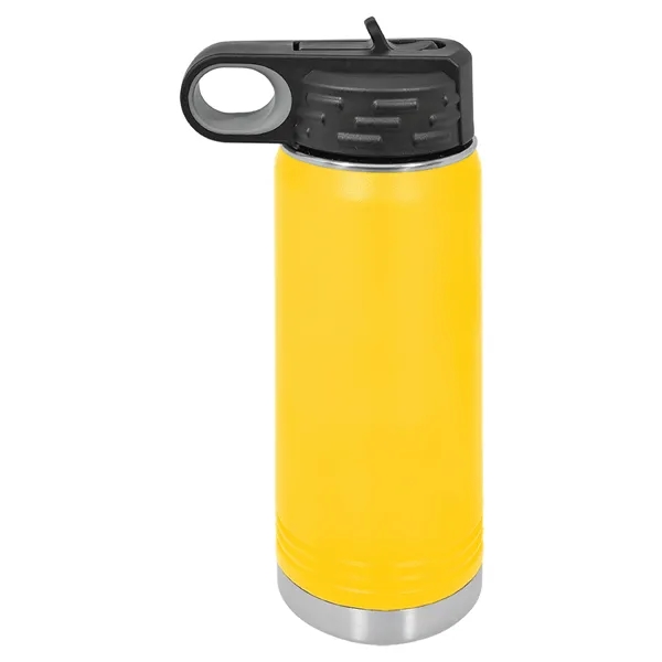 Polar Camel 20oz Stainless Steel Water Bottle. Screw on lid with... from ASI 74601 Calico