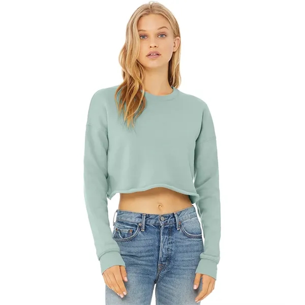 Women's Cropped Crew Fleece. 7 ounce. 52% combed and ring spun... from ASI 89380 Staton Corporate and Casual / Staton®