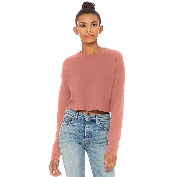 Women's Cropped Crew Fleece. 7 ounce. 52% combed and ring spun... from ASI 89380 Staton Corporate and Casual / Staton®