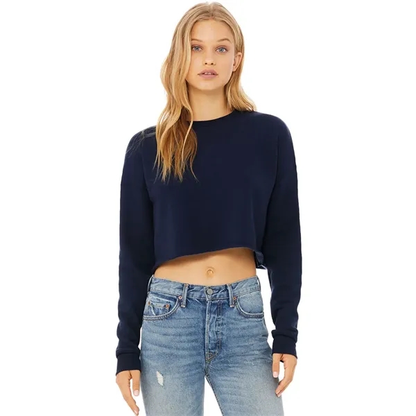 Women's Cropped Crew Fleece. 7 ounce. 52% combed and ring spun... from ASI 89380 Staton Corporate and Casual / Staton®