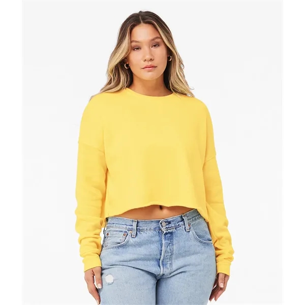 Women's Cropped Crew Fleece. 7 ounce. 52% combed and ring spun... from ASI 89380 Staton Corporate and Casual / Staton®