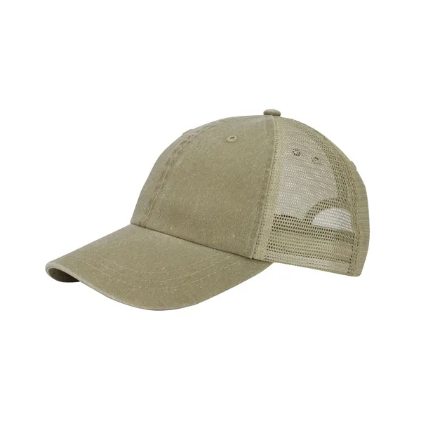 Washed Pigment Dyed Twill Trucker Cap. Blank Product.... from ASI 89380 Staton Corporate and Casual / Staton®