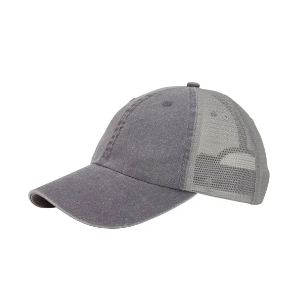 Washed Pigment Dyed Twill Trucker Cap. Blank Product.... from ASI 89380 Staton Corporate and Casual / Staton®