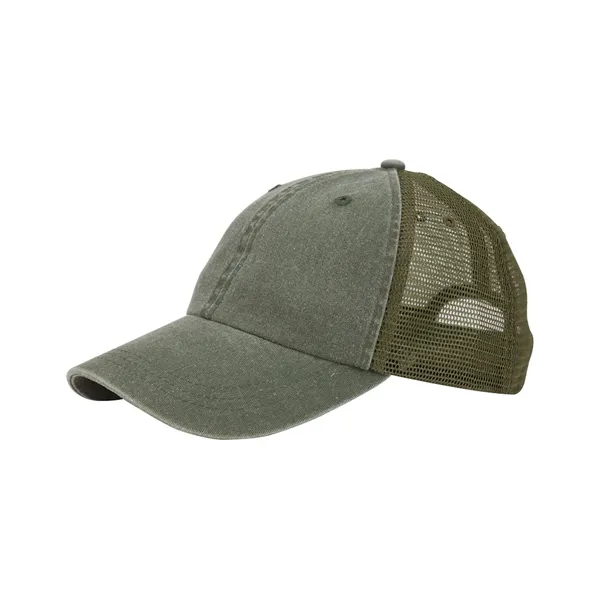 Washed Pigment Dyed Twill Trucker Cap. Blank Product.... from ASI 89380 Staton Corporate and Casual / Staton®
