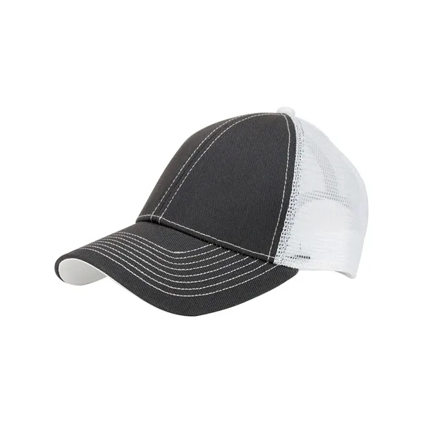 Mega Cap Low Profile Trucker Cap. Six panel. Blank Product.... from ASI 89380 Staton Corporate and Casual / Staton®