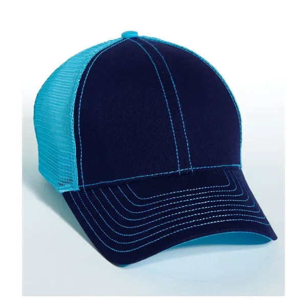 Mega Cap Low Profile Trucker Cap. Six panel. Blank Product.... from ASI 89380 Staton Corporate and Casual / Staton®