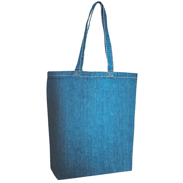 Cotton Denim Gusseted Tote... from ASI 89380 Staton Corporate and Casual