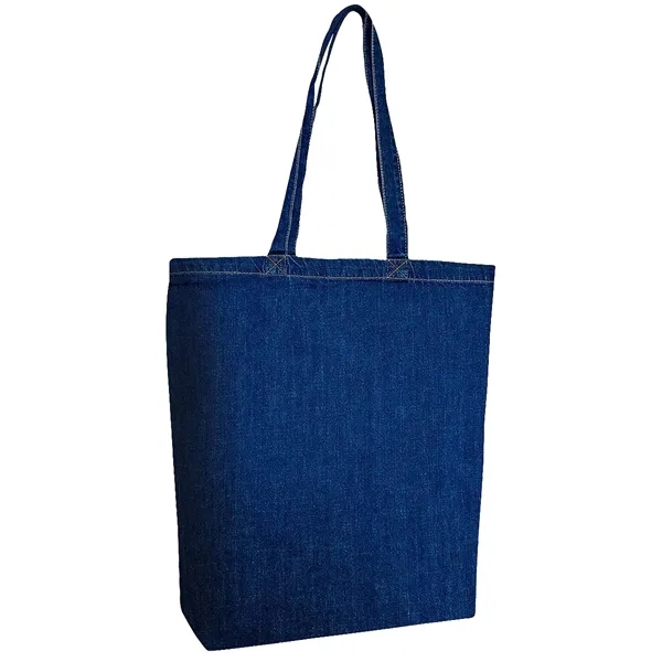 Cotton Denim Gusseted Tote... from ASI 89380 Staton Corporate and Casual