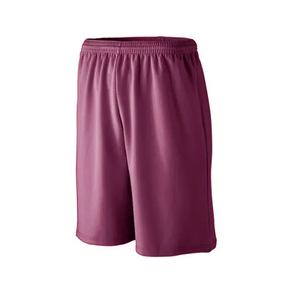 Longer length wicking mesh athletic shorts with a 9-inch inseam.... from ASI 89380 Staton Corporate and Casual / Staton®