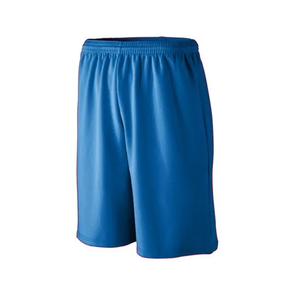 Longer length wicking mesh athletic shorts with a 9-inch inseam.... from ASI 89380 Staton Corporate and Casual / Staton®