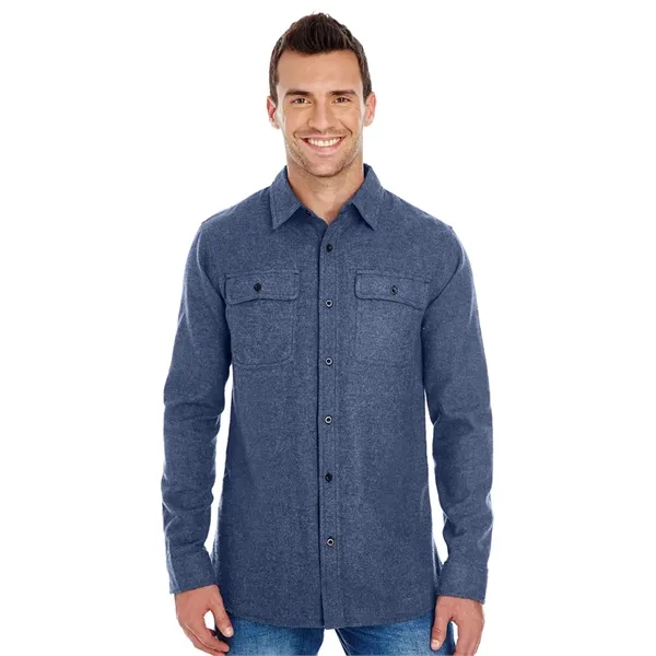 Men's Long Sleeve Solid Flannel. 5.4 ounce. 80% cotton/20% polyester.... from ASI 89380 Staton Corporate and Casual
