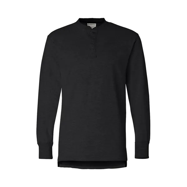 Vintage Brushed Henley... from ASI 89380 Staton Corporate and Casual