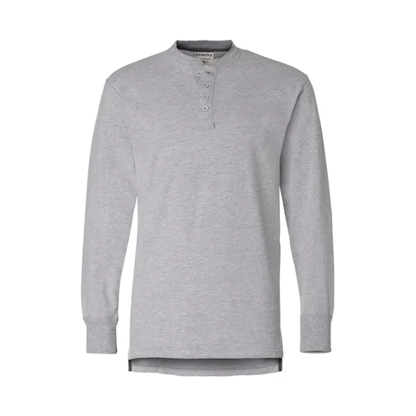 Vintage Brushed Henley... from ASI 89380 Staton Corporate and Casual