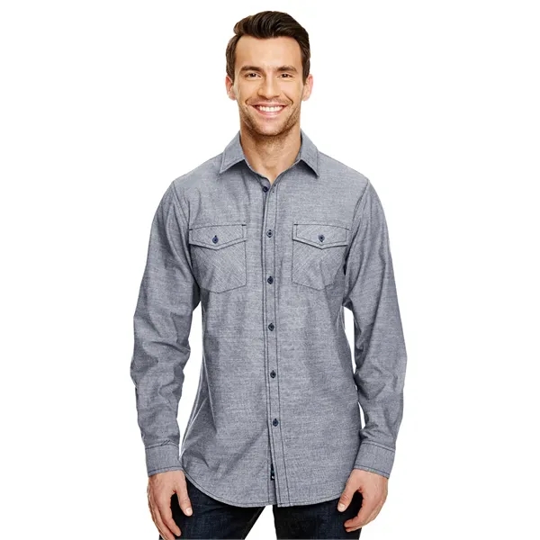 Mens Long Sleeve Chambray... from ASI 89380 Staton Corporate and Casual