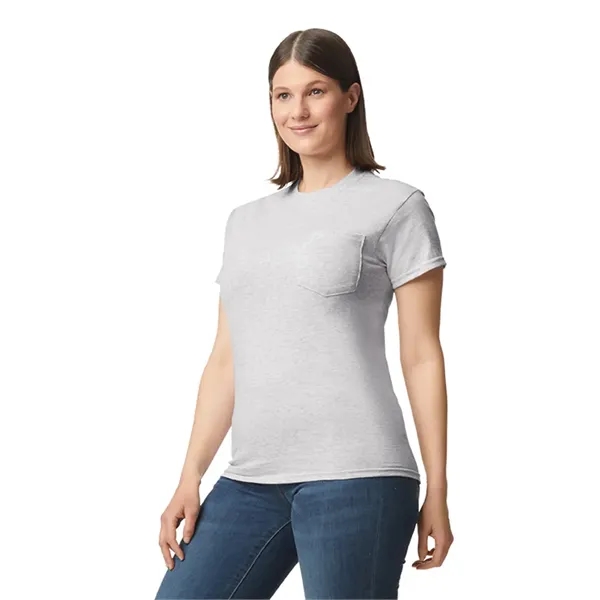 Adult Tee With Pocket. 5.5 Ounce 50% cotton/50% Polyester Jersey Knit,... from ASI 89380 Staton Corporate and Casual / Staton®