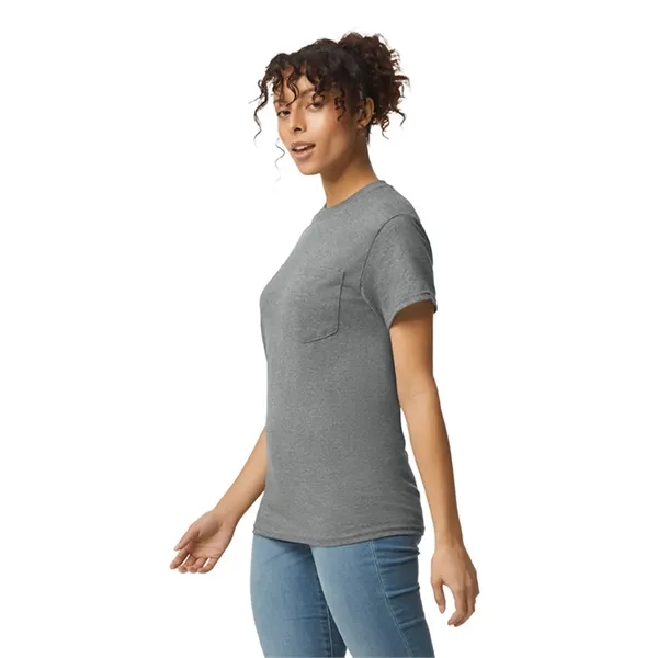 Adult Tee With Pocket. 5.5 Ounce 50% cotton/50% Polyester Jersey Knit,... from ASI 89380 Staton Corporate and Casual / Staton®