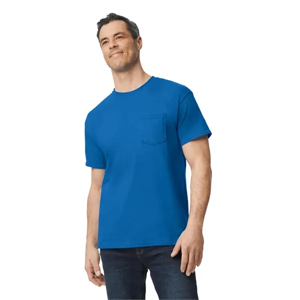 Adult Tee With Pocket. 5.5 Ounce 50% cotton/50% Polyester Jersey Knit,... from ASI 89380 Staton Corporate and Casual / Staton®