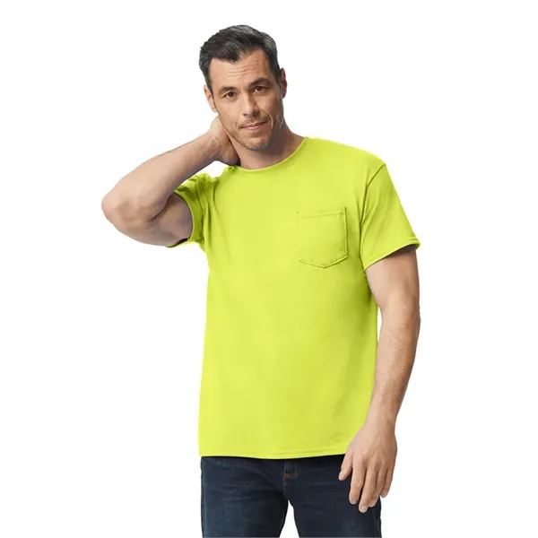 Adult Tee With Pocket. 5.5 Ounce 50% cotton/50% Polyester Jersey Knit,... from ASI 89380 Staton Corporate and Casual / Staton®