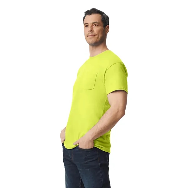Adult Tee With Pocket. 5.5 Ounce 50% cotton/50% Polyester Jersey Knit,... from ASI 89380 Staton Corporate and Casual / Staton®