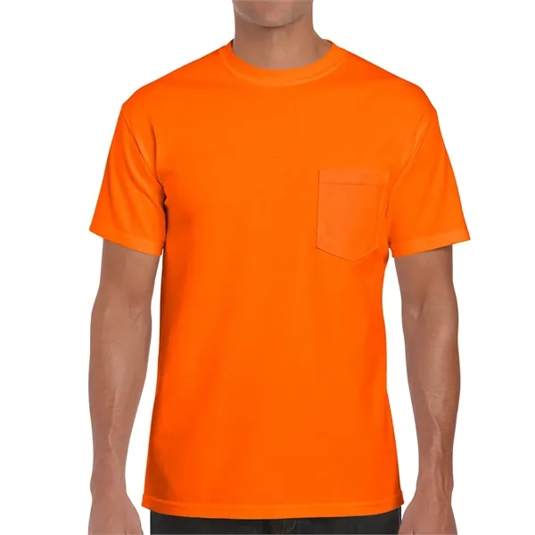 Adult Tee With Pocket. 5.5 Ounce 50% cotton/50% Polyester Jersey Knit,... from ASI 89380 Staton Corporate and Casual / Staton®