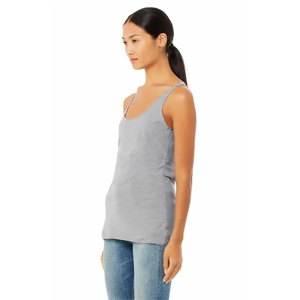 Womens Triblend Racerback Tank. 3.8 ounce. 50% polyester/25% combed and ring... from ASI 89380 Staton Corporate and Casual / Staton®