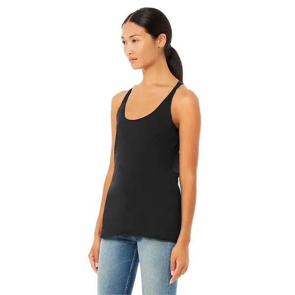 Womens Triblend Racerback Tank. 3.8 ounce. 50% polyester/25% combed and ring... from ASI 89380 Staton Corporate and Casual / Staton®