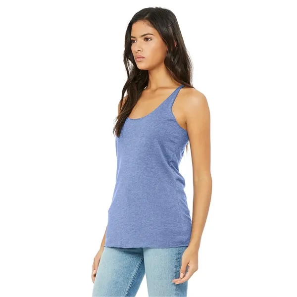 Womens Triblend Racerback Tank. 3.8 ounce. 50% polyester/25% combed and ring... from ASI 89380 Staton Corporate and Casual / Staton®