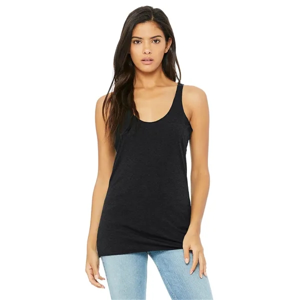 Womens Triblend Racerback Tank. 3.8 ounce. 50% polyester/25% combed and ring... from ASI 89380 Staton Corporate and Casual / Staton®