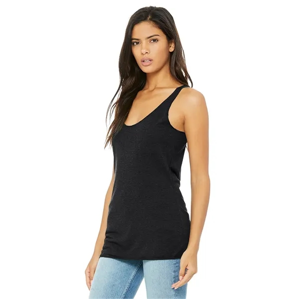 Womens Triblend Racerback Tank. 3.8 ounce. 50% polyester/25% combed and ring... from ASI 89380 Staton Corporate and Casual / Staton®