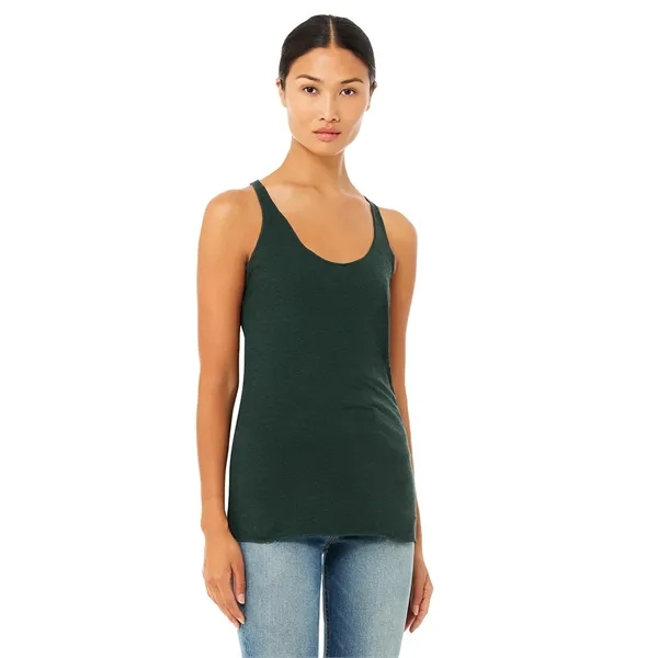 Womens Triblend Racerback Tank. 3.8 ounce. 50% polyester/25% combed and ring... from ASI 89380 Staton Corporate and Casual / Staton®