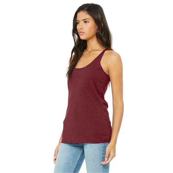 Womens Triblend Racerback Tank. 3.8 ounce. 50% polyester/25% combed and ring... from ASI 89380 Staton Corporate and Casual / Staton®