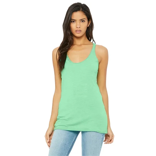 Womens Triblend Racerback Tank. 3.8 ounce. 50% polyester/25% combed and ring... from ASI 89380 Staton Corporate and Casual / Staton®