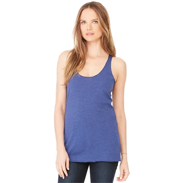 Womens Triblend Racerback Tank. 3.8 ounce. 50% polyester/25% combed and ring... from ASI 89380 Staton Corporate and Casual / Staton®