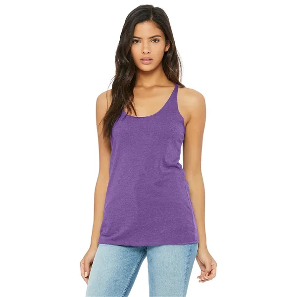 Womens Triblend Racerback Tank. 3.8 ounce. 50% polyester/25% combed and ring... from ASI 89380 Staton Corporate and Casual / Staton®
