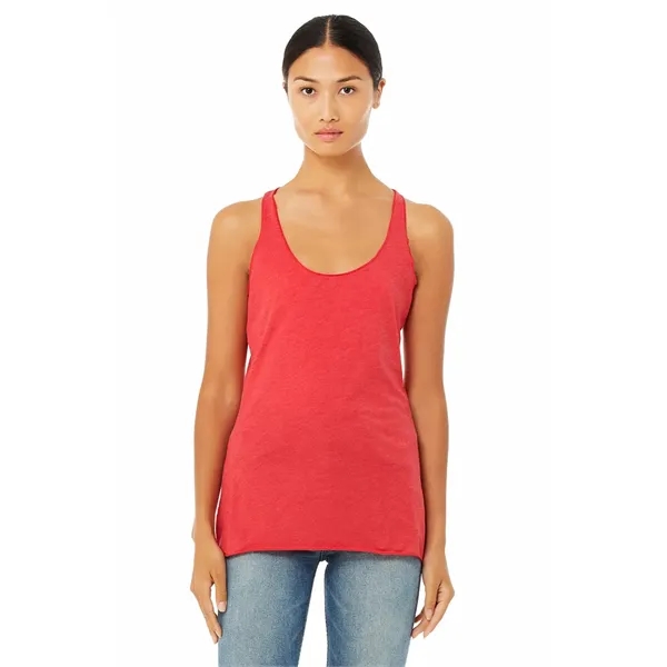 Womens Triblend Racerback Tank. 3.8 ounce. 50% polyester/25% combed and ring... from ASI 89380 Staton Corporate and Casual / Staton®