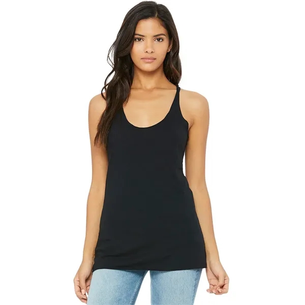 Womens Triblend Racerback Tank. 3.8 ounce. 50% polyester/25% combed and ring... from ASI 89380 Staton Corporate and Casual / Staton®