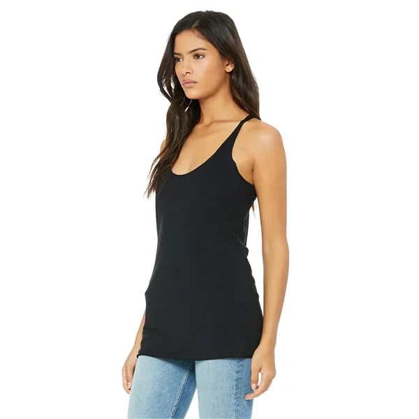 Womens Triblend Racerback Tank. 3.8 ounce. 50% polyester/25% combed and ring... from ASI 89380 Staton Corporate and Casual / Staton®